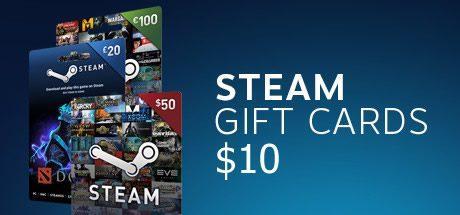 Steam Gift Card $10 dólares en Steam Uruguay
