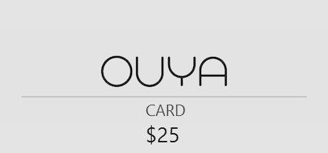 OUYA Card 25 dolares