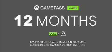 Xbox Live Game Pass Core 12 Meses (Sólo para Consola Xbox)