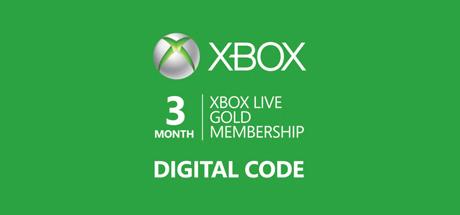 Xbox Live Suscripción Gold 3 Meses