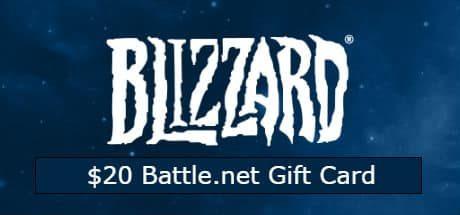 $20 Battle.net Gift Card Balance